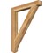Ekena Millwork Traditional Craftsman Rough Sawn Bracket, Western Red Cedar, 4"W x 32"D x 40"H BKT04X32X40TRA04RWR - alternate 1